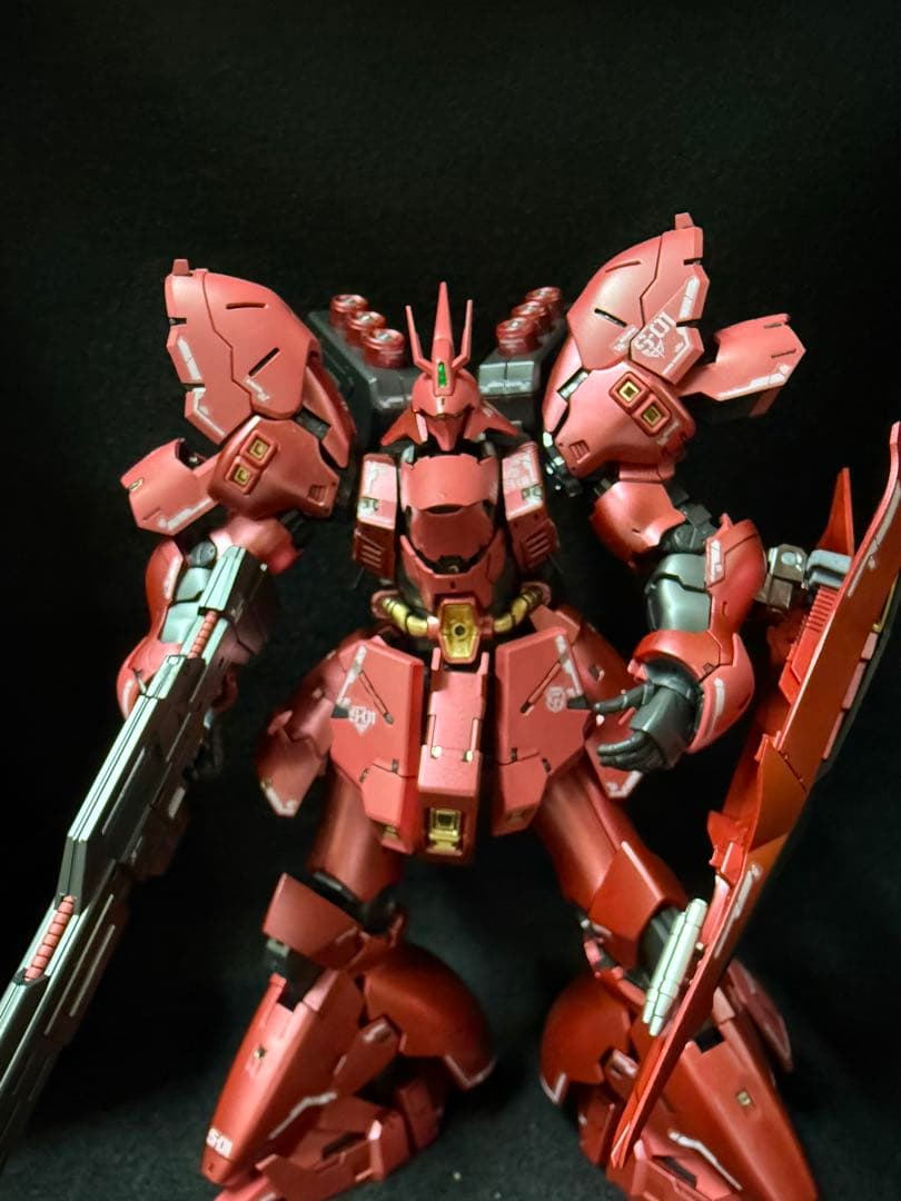 RG サザビー　完成品　全塗装　赤バンダイ