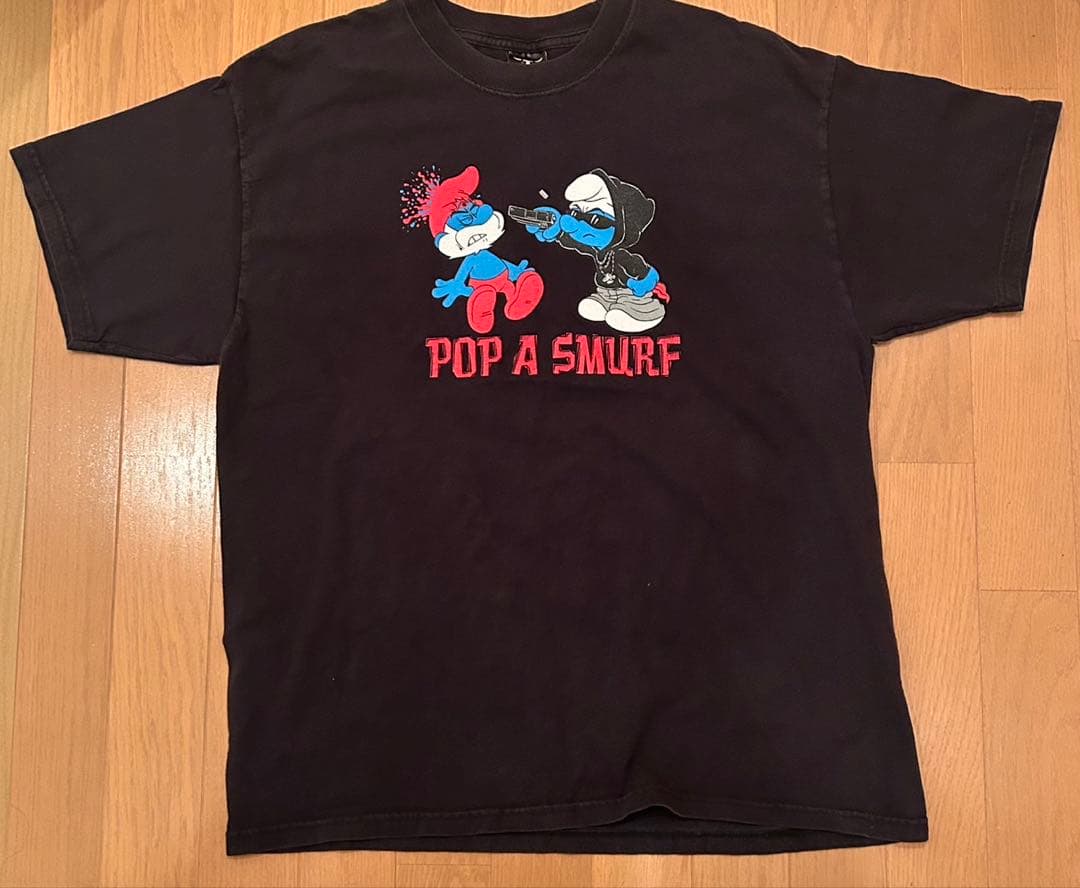 90s 00s pop a smurf スマーフ tシャツ vintage