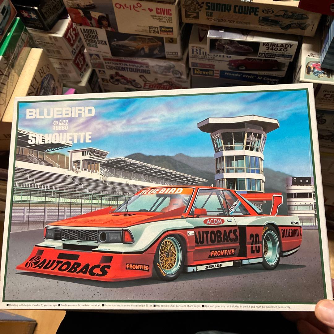 青島ブルーバード ターボ シルエット 1/24