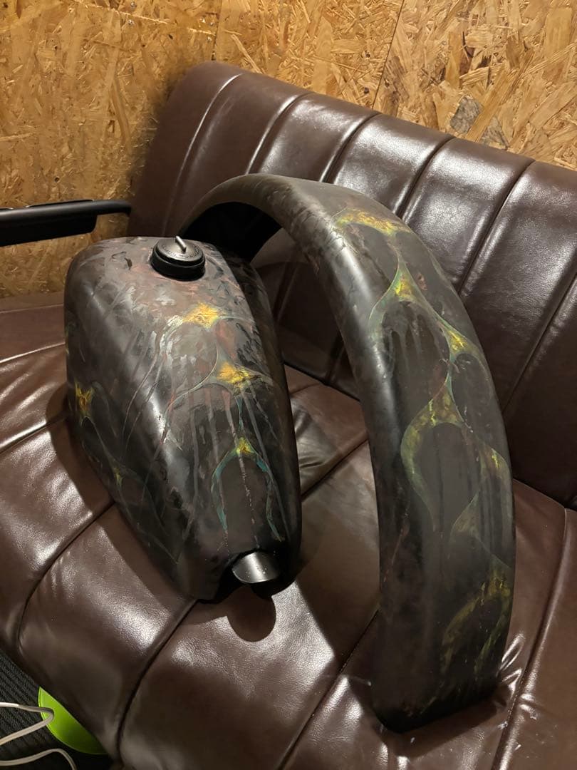 c*z様 スポタン　フラットフェンダー　セット　ショベル　ハーレー　汎用