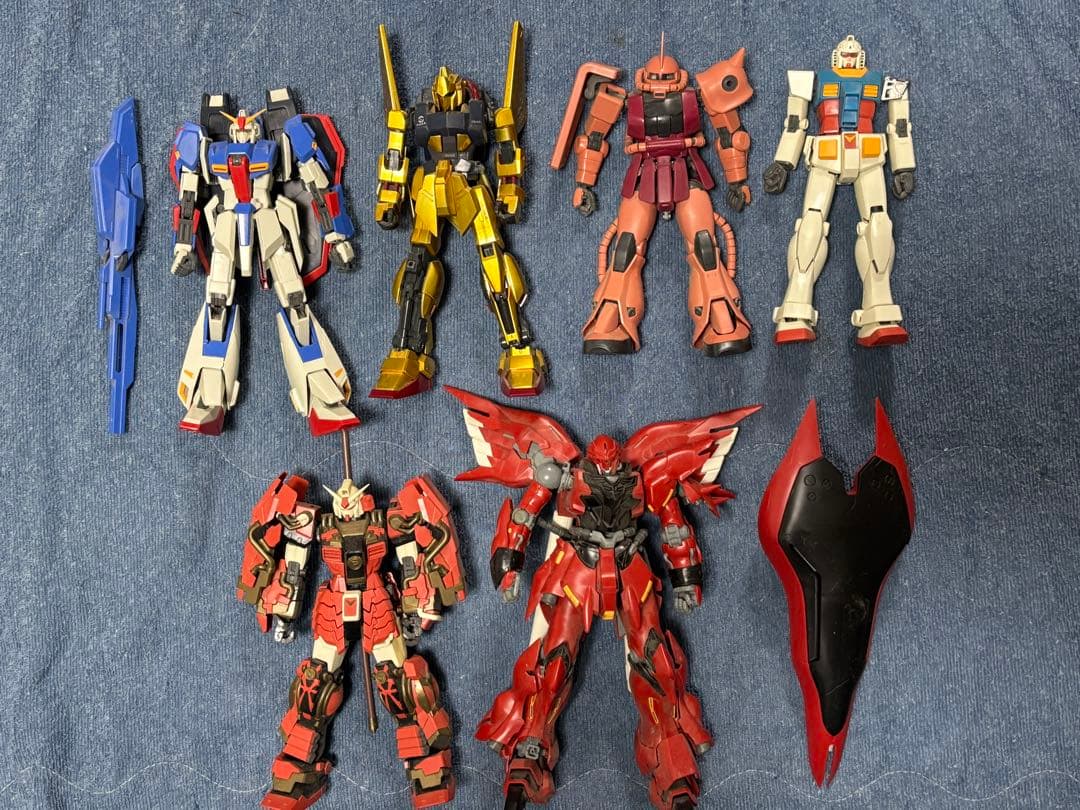ガンプラ ジャンク MG RG HG デカール まとめ売り
