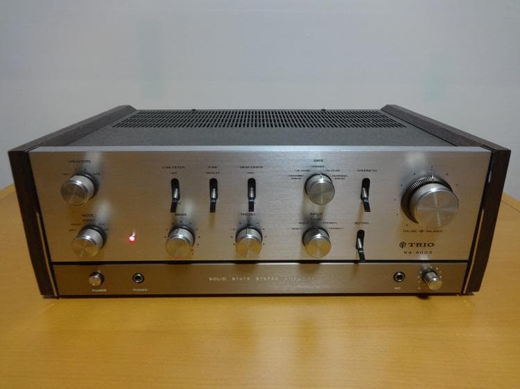 TRIO KA-4004 ステレオアンプ 本体 ビンテージ 1972年 完動品