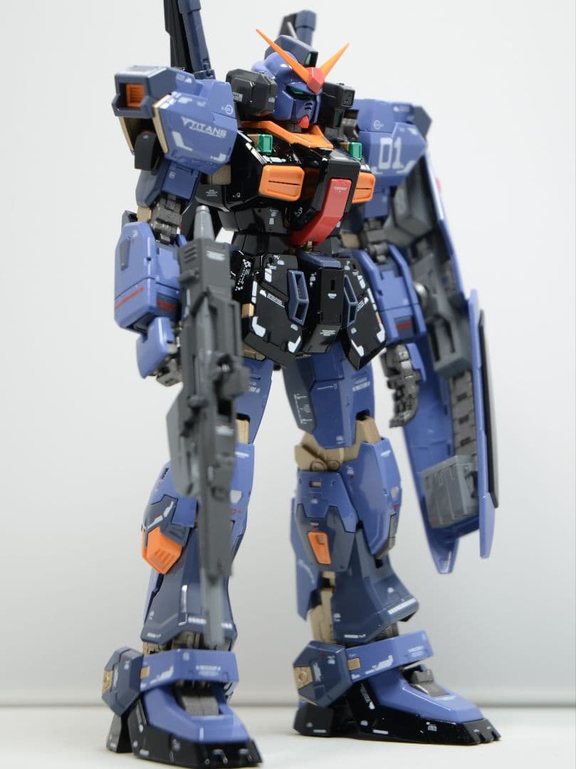 RG ガンダムマークII 塗装 完成品 バンダイ ガンプラ 1/144