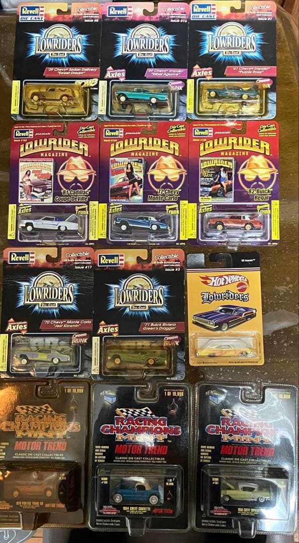Revell Lowriders ミニカー コレクションその他全15台