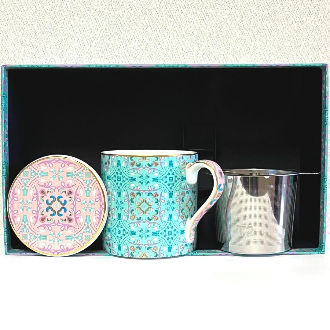 T2 紅茶 ギフトボックス マグカップ ティーツー