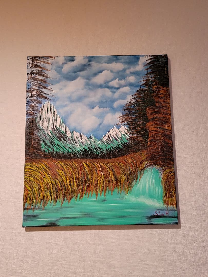 絵画 Spring in the valley