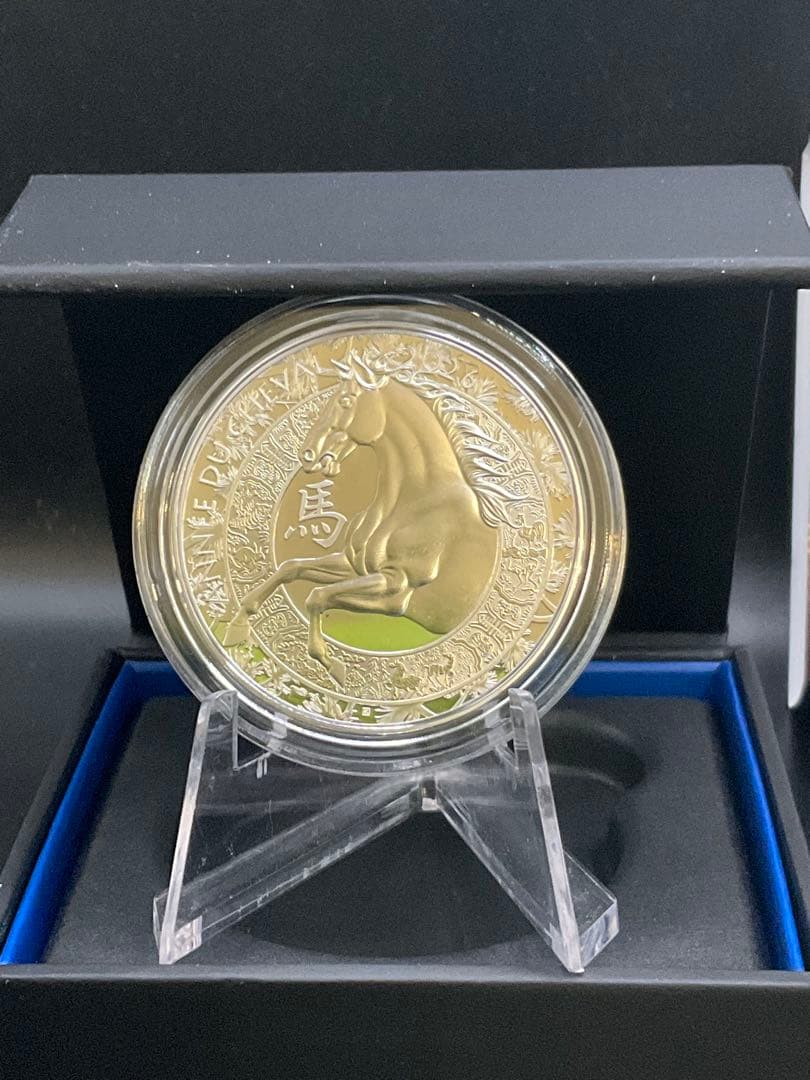 【ラスト】2026年フランス　馬年　干支　ウマ　午　プルーフ銀貨　3000枚限定