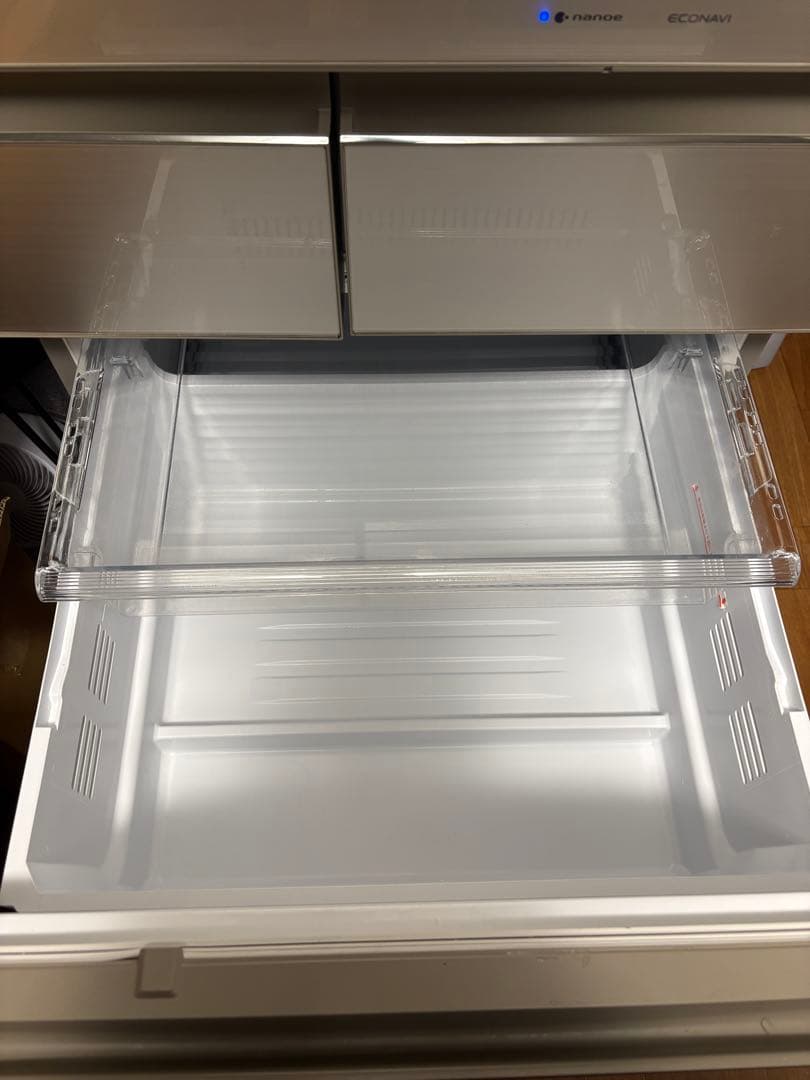 【送料込】パナソニック 冷蔵庫 シャンパンゴールド 右開き