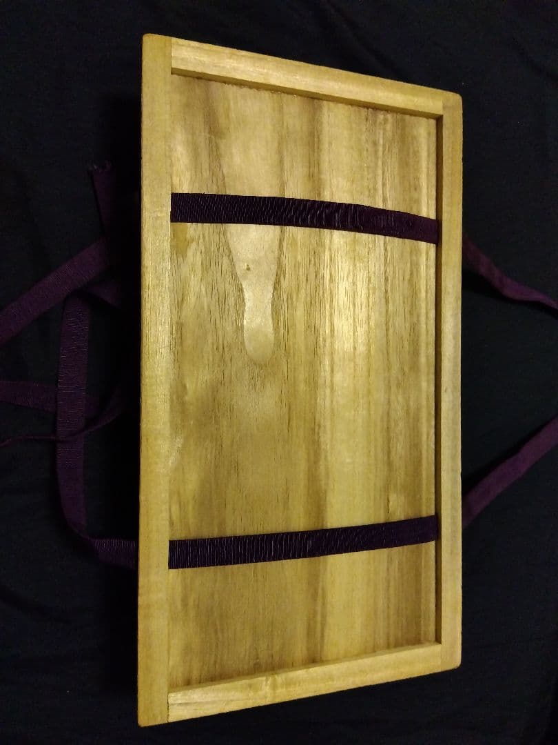 日向特製蛤碁石　実用　34号程度　特大欅碁笥　那智黒石　桐箱付き