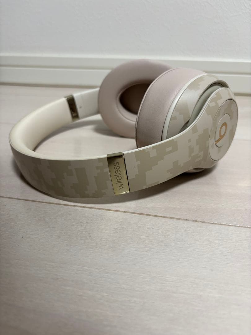 【レア•美品】Beats Studio3 迷彩 イヤーパッド交換済み