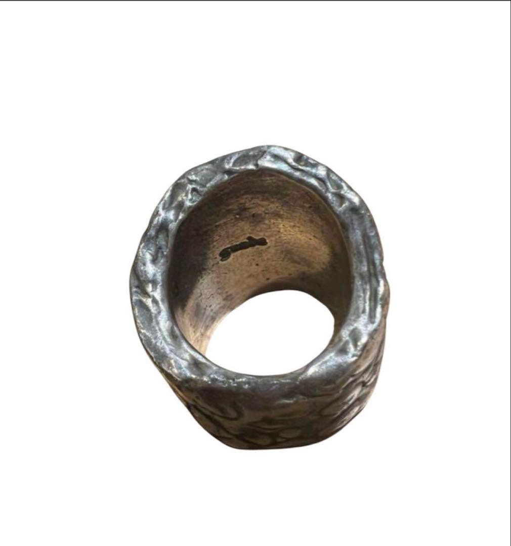 gunda crocodile ring クロコダイルリングシルバー