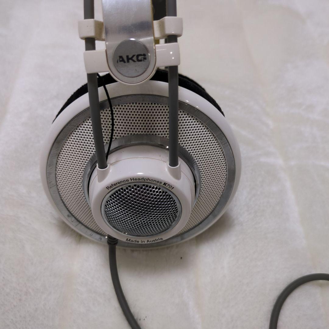 AKG K701 有線ヘッドホン ホワイト