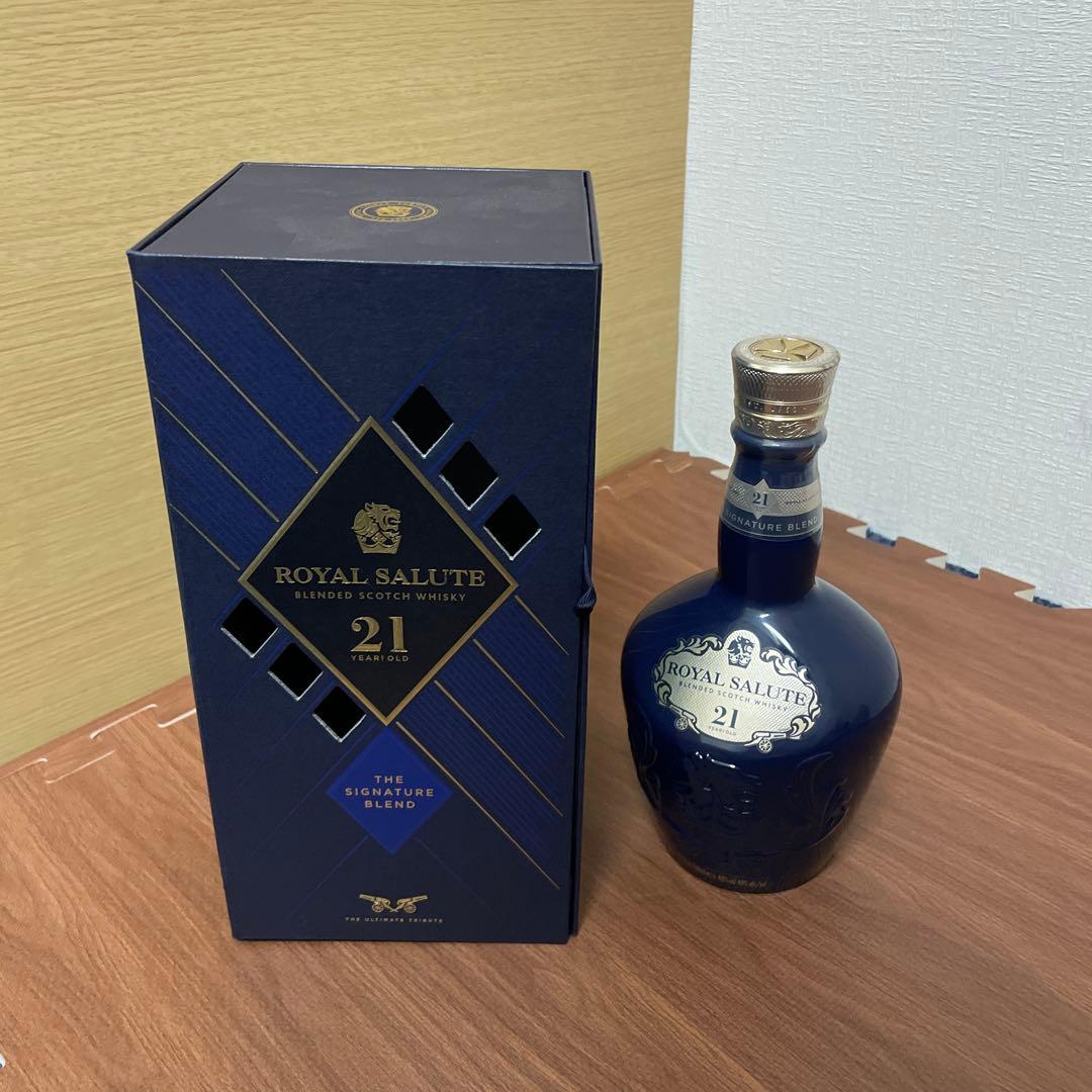 ロイヤルサルート 21年 シグネチャー ブレンド 青ボトル (シーバスリーガル