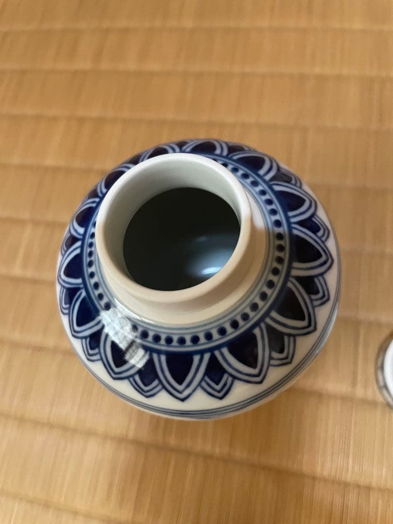 表千家　古曽部焼窯元 寒川義崇　振り出し　南蛮人 安南風人物　凡聖庵　松本宗匠