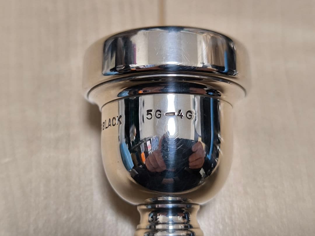 グレッグブラック 5G-4G レギュラー ウェイト トロンボーン マウスピース