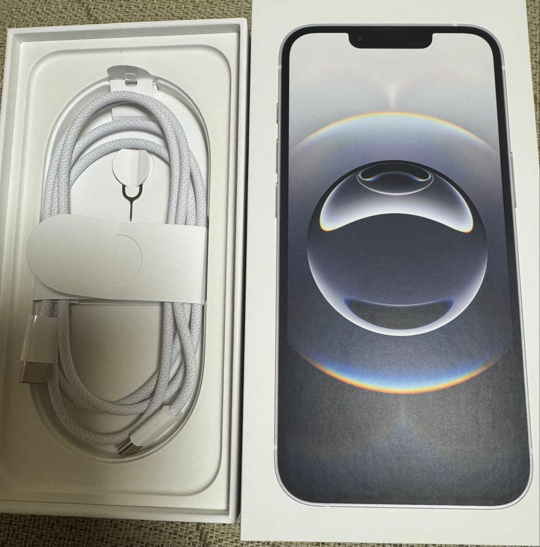 iPhone 16e ホワイト 本体 128GB SIMフリー　アップル公式購入