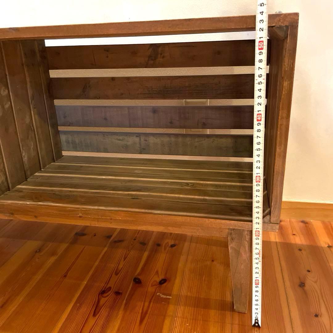 シャビーなテレビボード★テレビ台 古材 木製 アンティーク