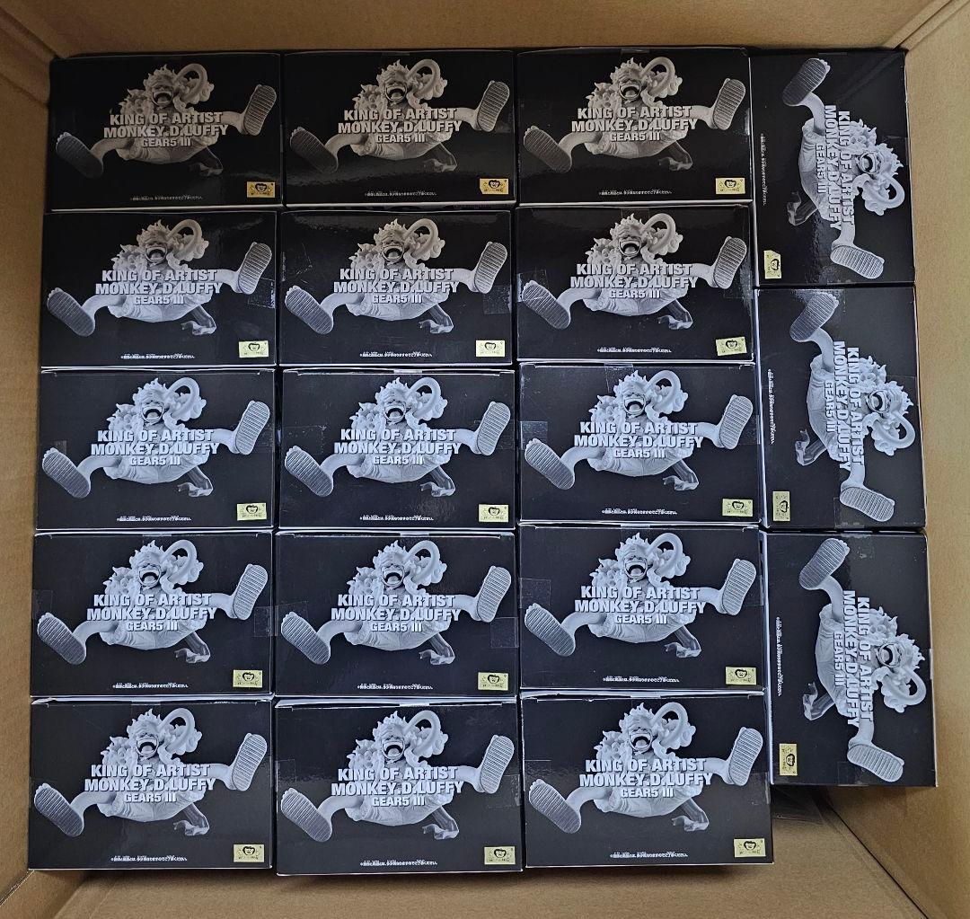 ワンピース KING OF ARTIST ルフィギア5 Ⅲ 44個セット