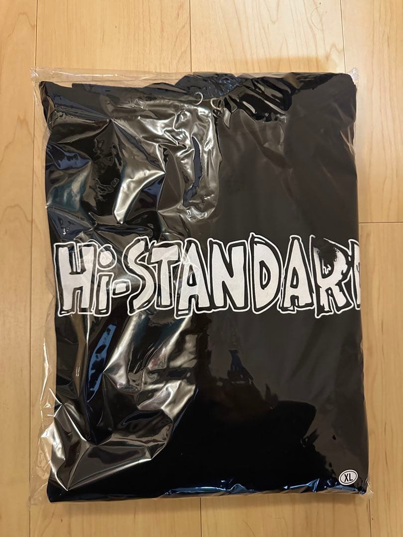 新品 Hi-STANDARD XL 黒 パーカー