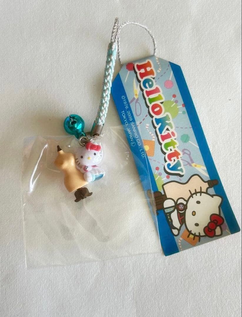 【超レア】ハローキティ サンリオ 2009年 お仕事シリーズ アパレル 根付け