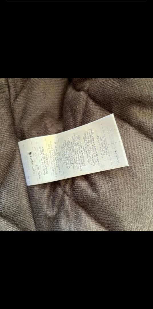 Carhartt カーハート　アクティブジャケット　ダークネイビー