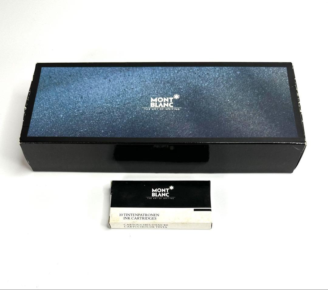 モンブラン 万年筆 ブラック マイスターシュテック 4810 14K 585