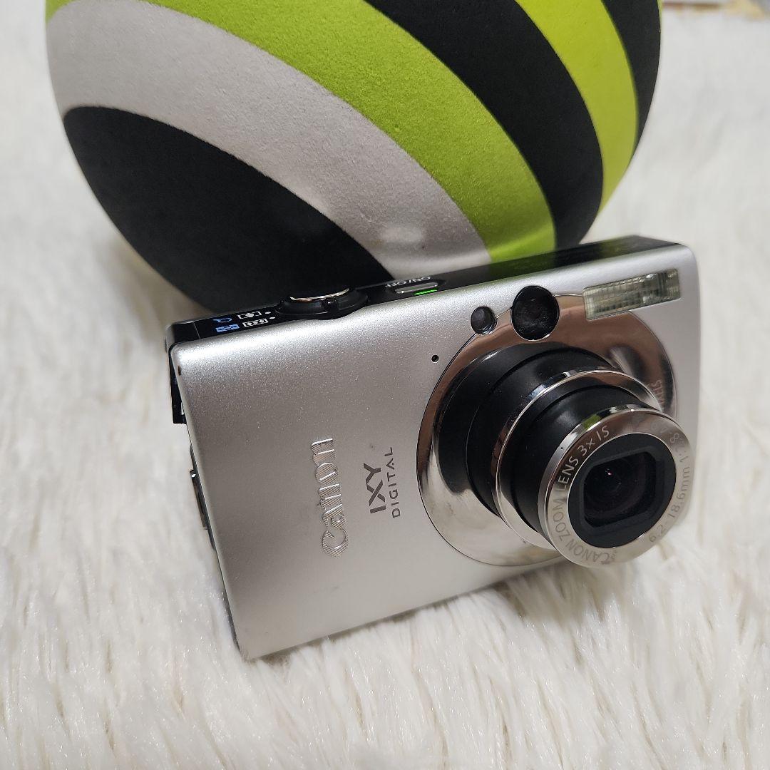 箱付きCanon IXY DIGITAL 20 IS シルバー デジカメ