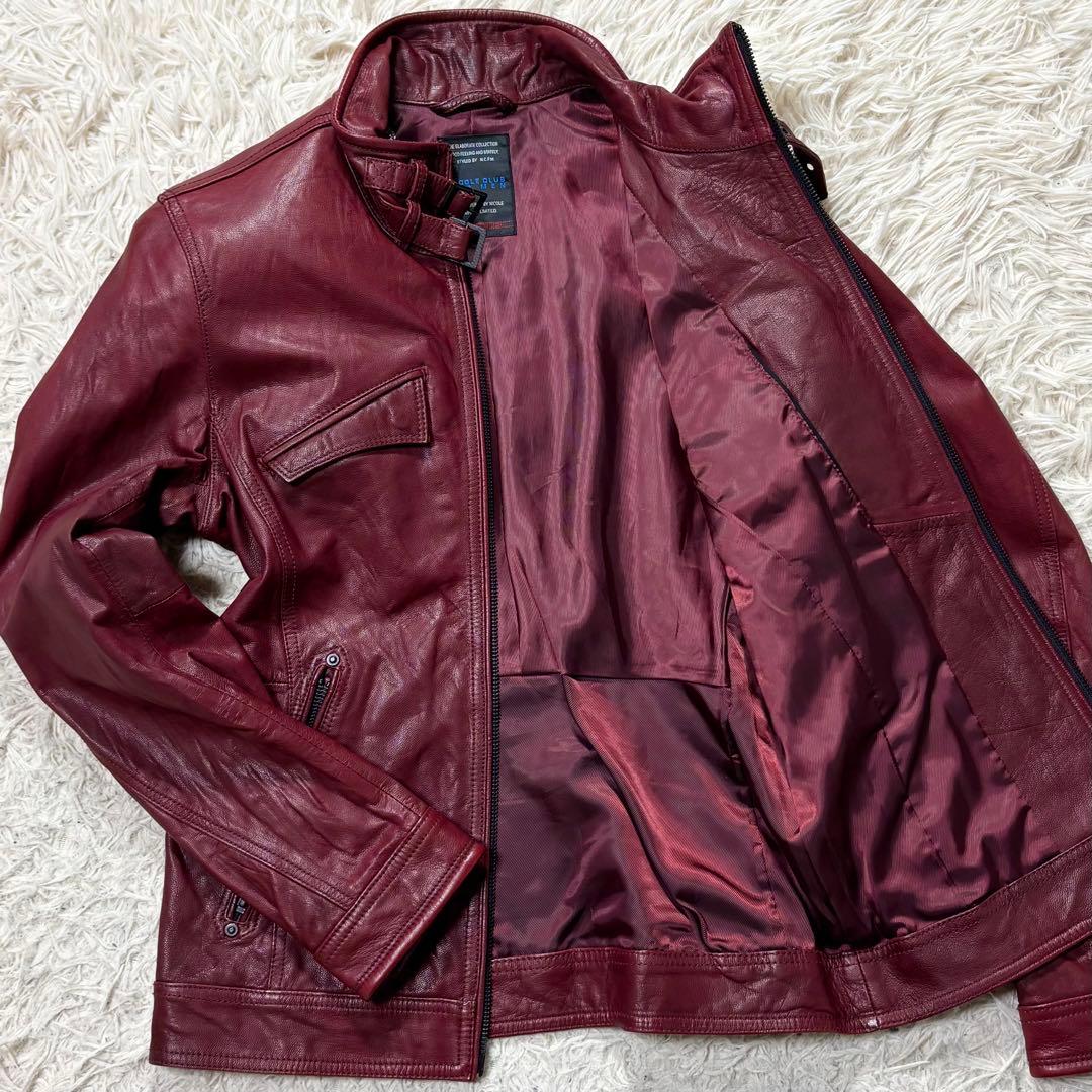 希少カラー　NICOLE CLUB FOR MEN シングルライダース　46