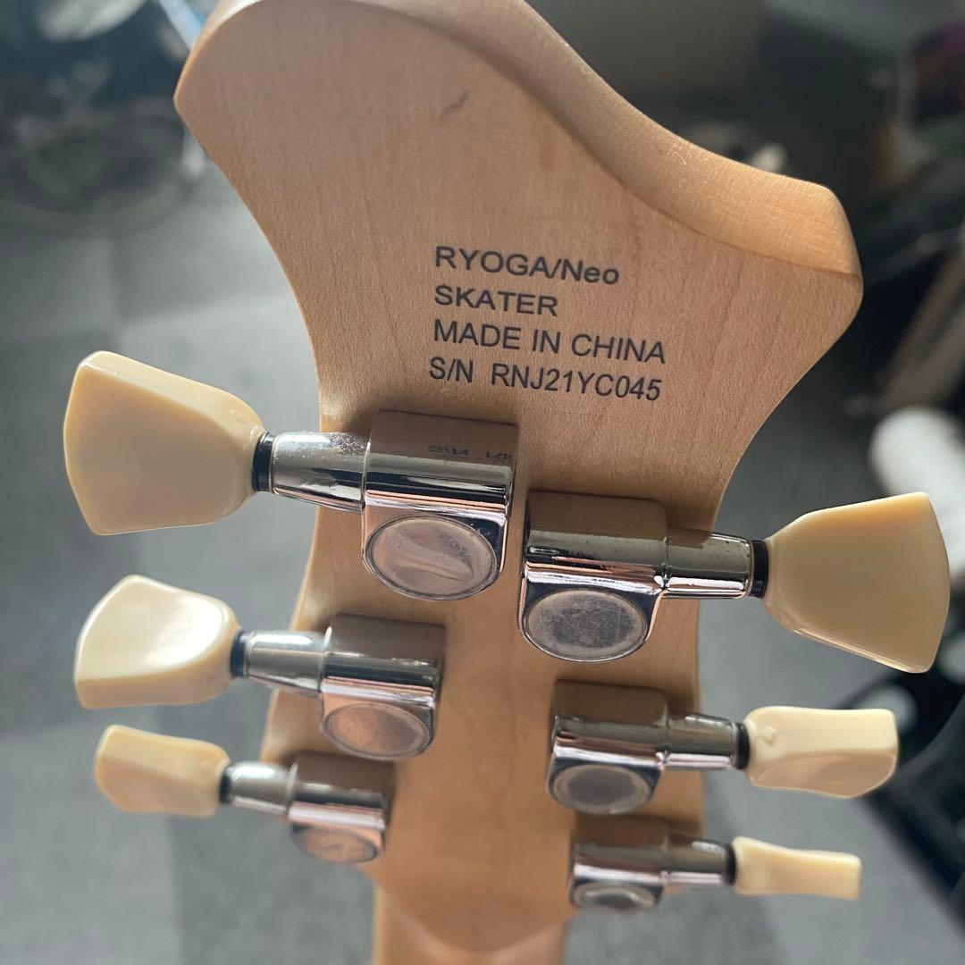 Ryoga NEO SKATER/LE ホワイト リョウガ エレキギター生産終了