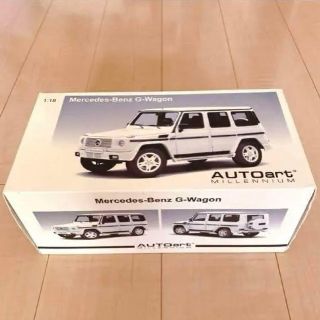 自動車 AUTOart Mercedes-Benz G-WagonV8 1:18