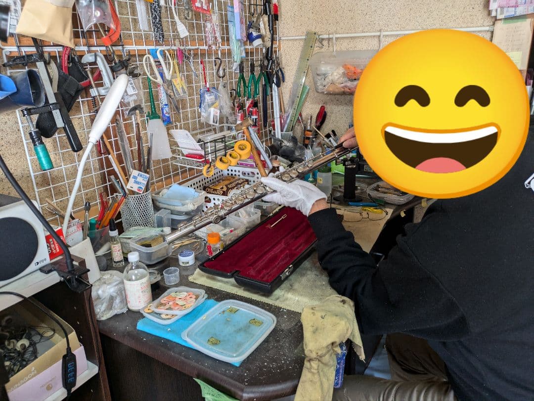 フルート　調整済　ヤマハ　YFL23（Eメカ仕様 ）