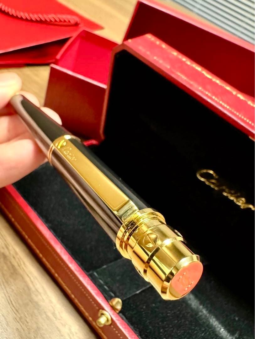 ■新品未使用■カルティエ(Cartier) サントスドゥカルティエ ボールペン