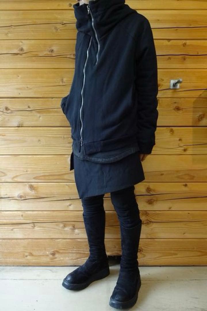 JULIUS ユリウス スラッシングパーカー W ZIP HOODIE 1