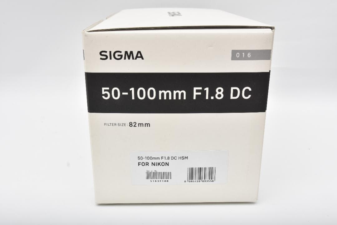 SIGMA50-100mmF1.8DC HSM Art ニコン用