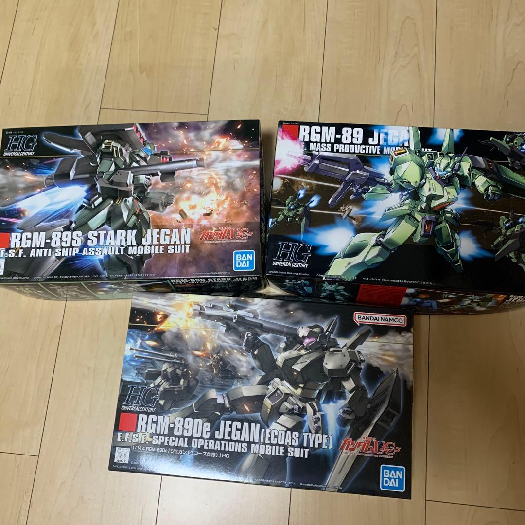 HG ジェガン　スタークジェガン　ジェガン(エコーズ仕様)3体セット