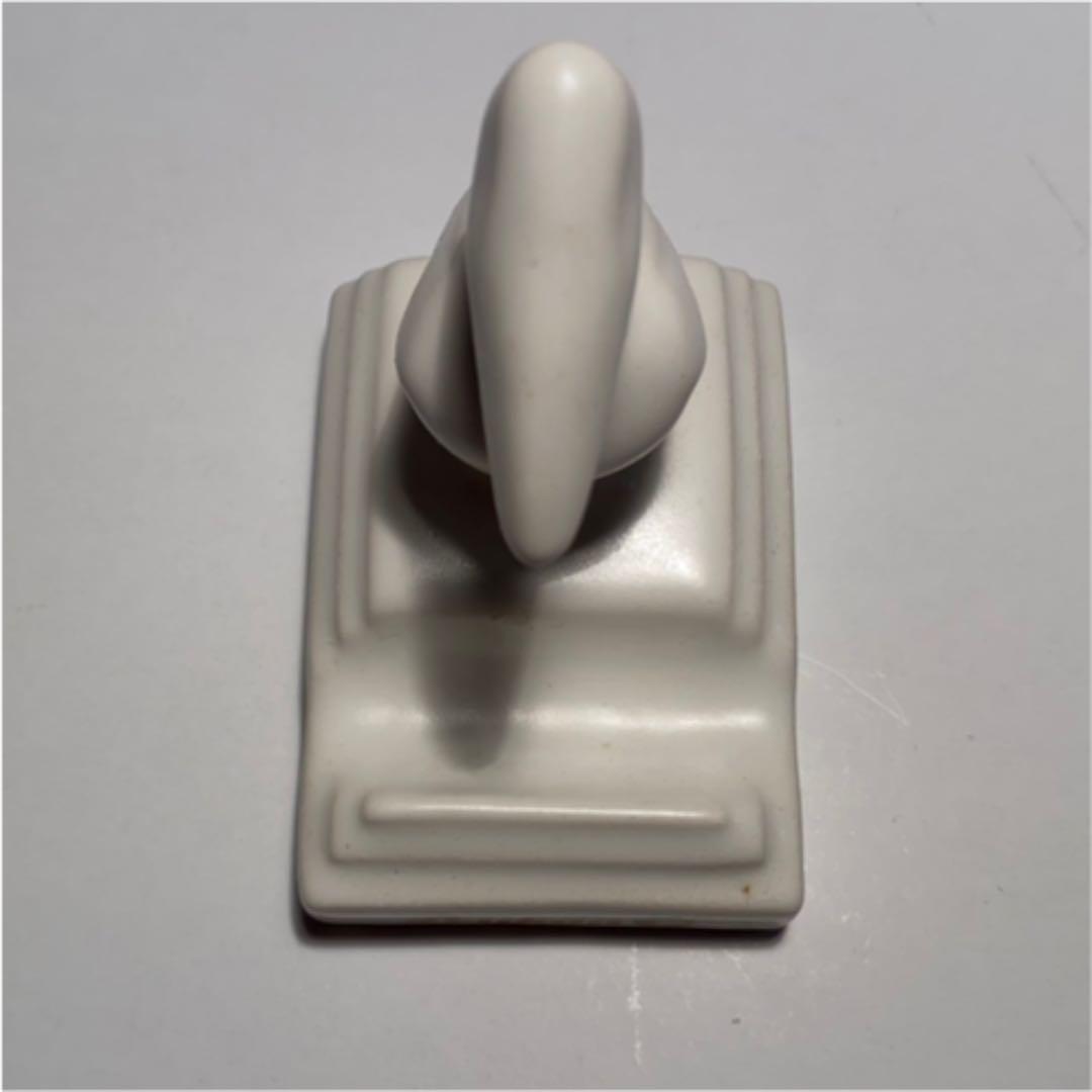 【極稀少】非売品 Pelikan ペンスタンド 小サイズ 白 陶器製 新品■