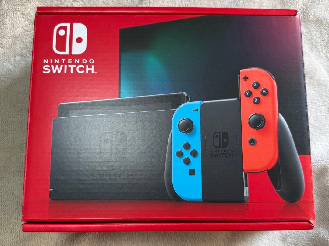 【外箱あり】Nintendo Switch 本体 青/赤