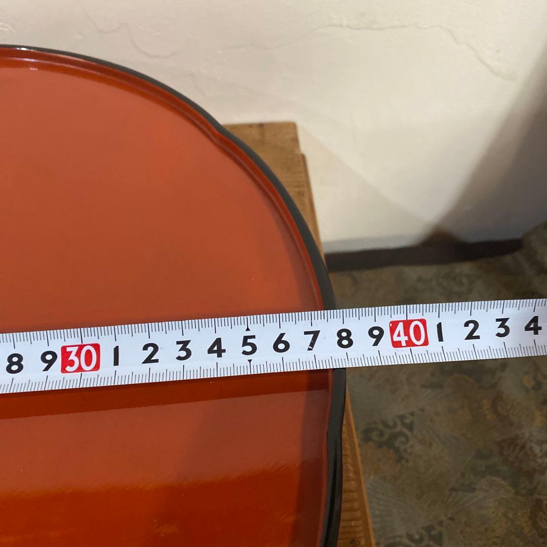 輪島塗　懐石道具　押切　お膳　お盆　5枚