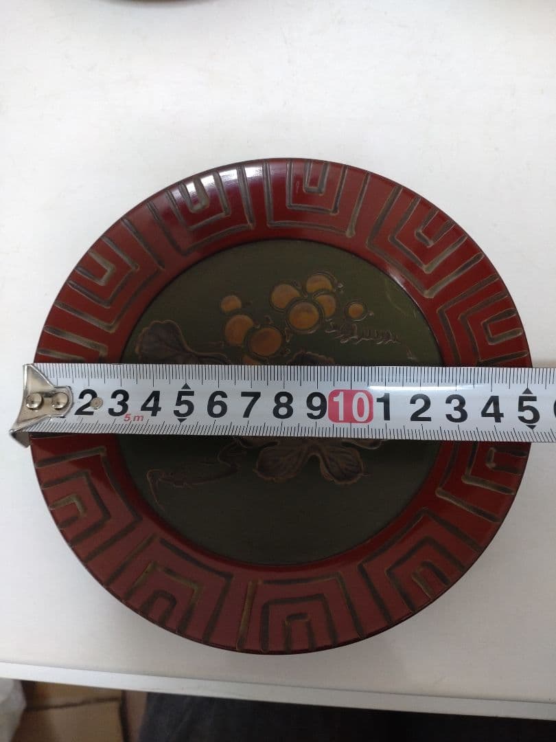 李朝 漆器 皿 螺鈿 11枚 美術 骨董 茶道具