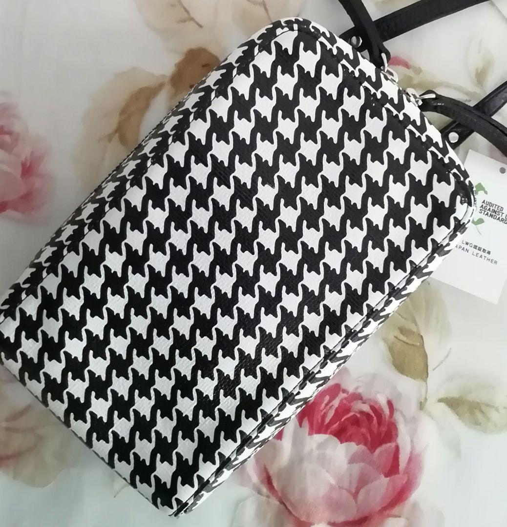 タマミワタナベ☆牛革スマホショルダーバッグ日本製☆ADMJレザージュエルズZAO