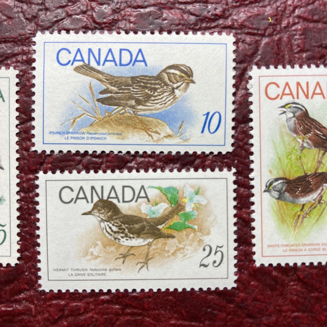 7958→現品限り　外国切手未使用4種　おまとめ割引あり