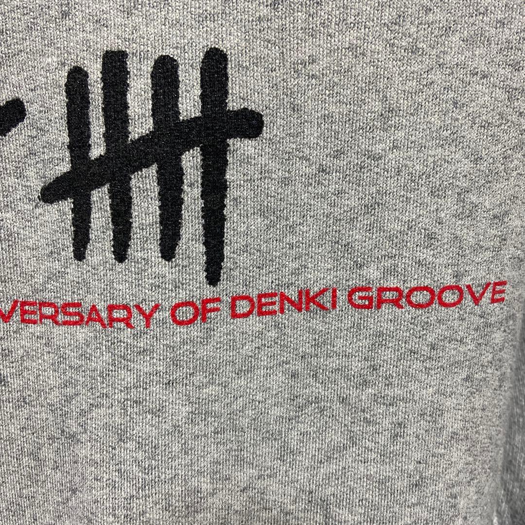 電気グルーヴ 25周年 糞塗祭　ジップアップパーカー　Mサイズ　グレー
