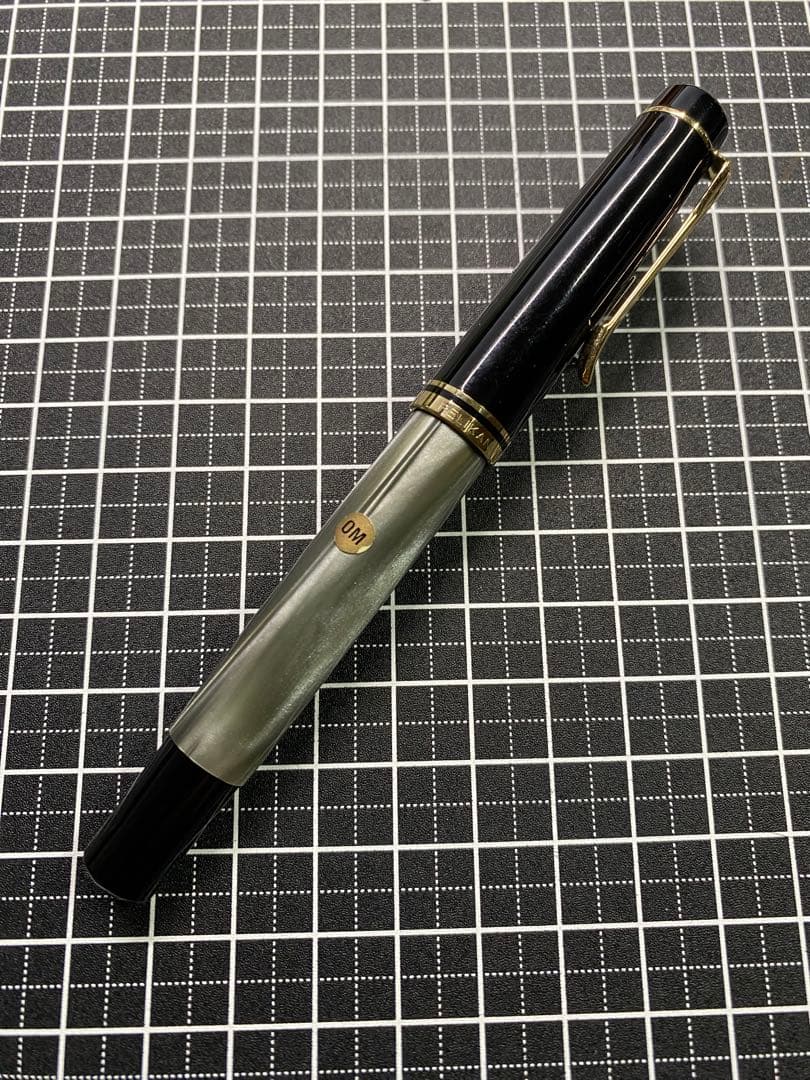 Pelikan M200 Green-Marble 万年筆　字幅OM