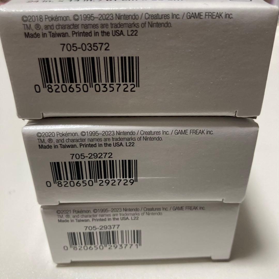 3個　WCS2023 ポケモン プレイマット　限定　海外　星座　イーブイ　ミュウ