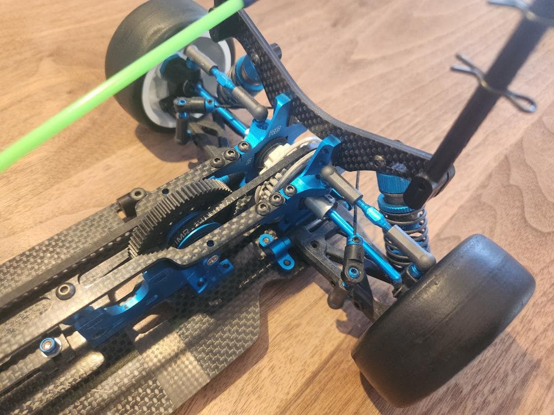 TAMIYA TRF418 中古品 スペアパーツ付属