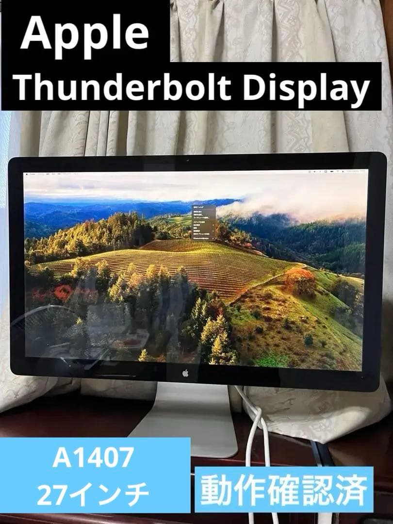【⭐️動作確認済⭐️】Apple Thunderbolt Display 27インチ