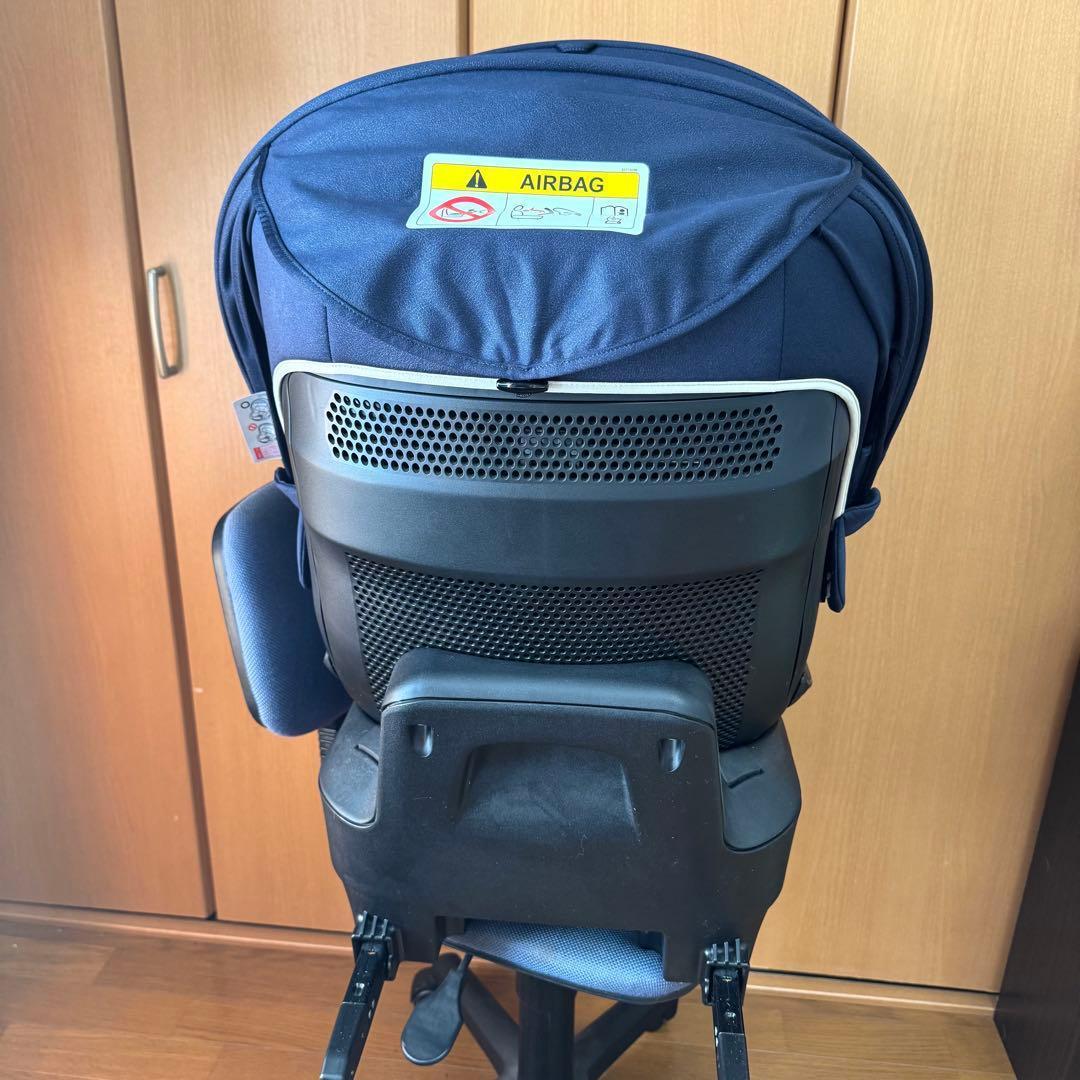 【極美品】エールべべ クルット5i グランス ISOFIX チャイルドシート