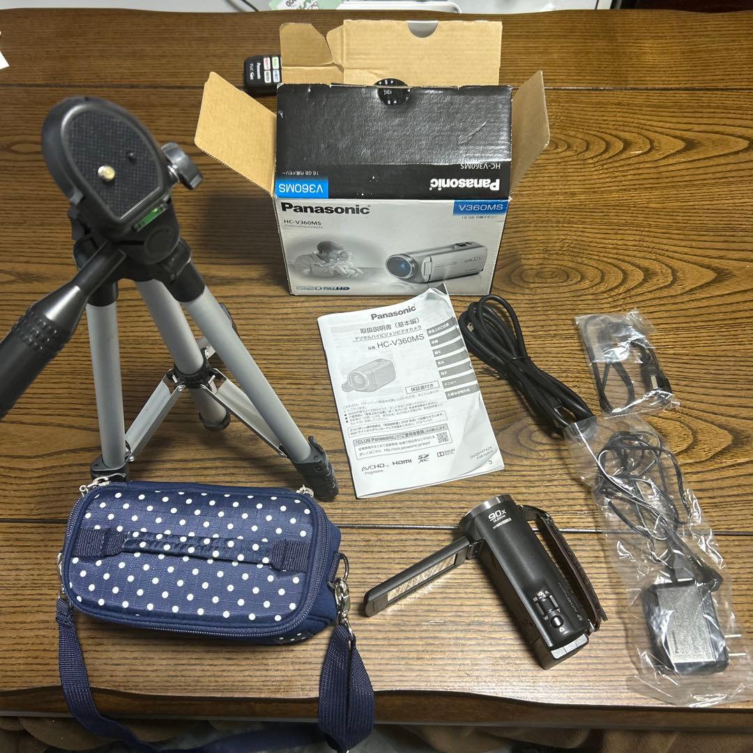 再出品！パナソニックビデオカメラセット