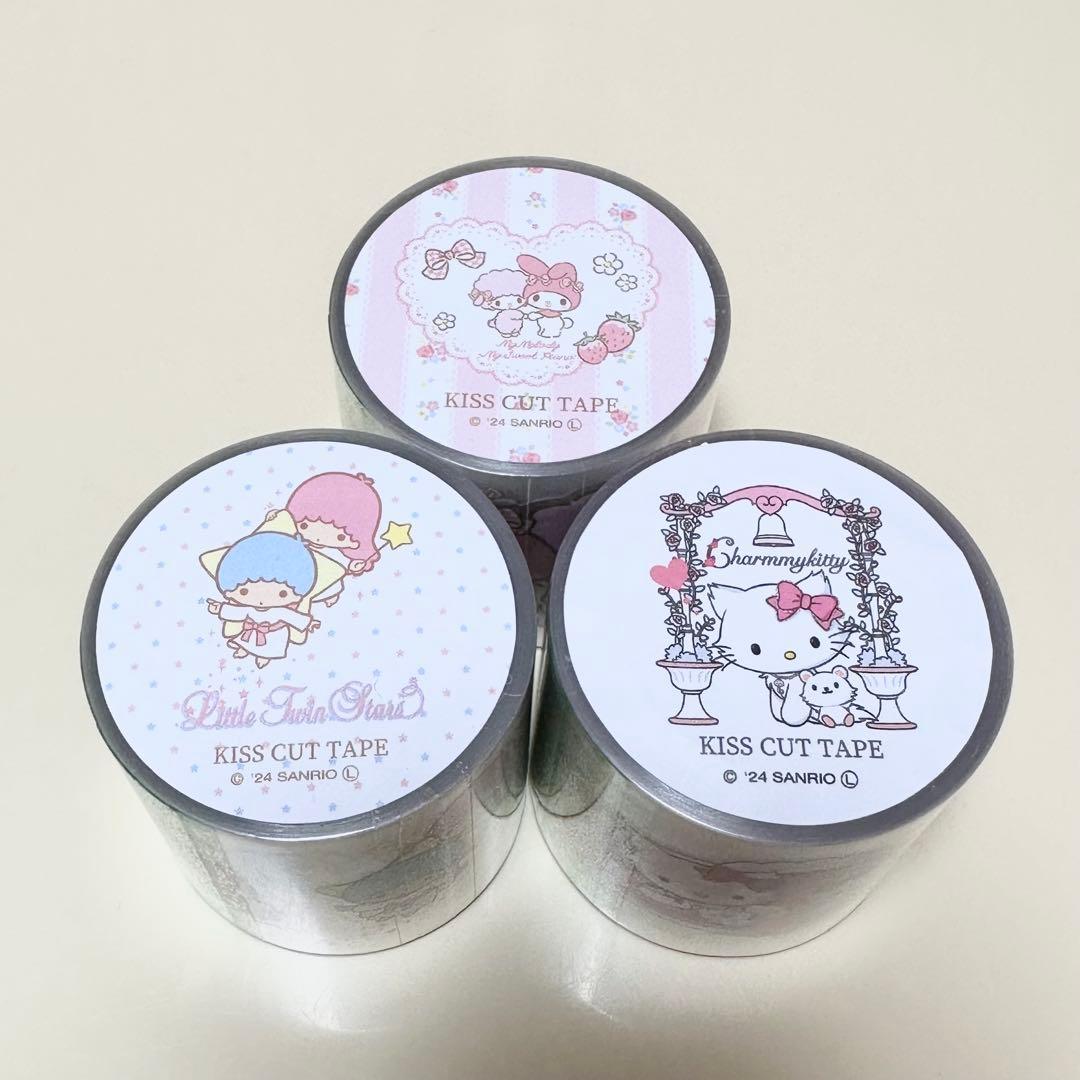 ARomantic KISS CUTテープ サンリオ 3本セット 新品