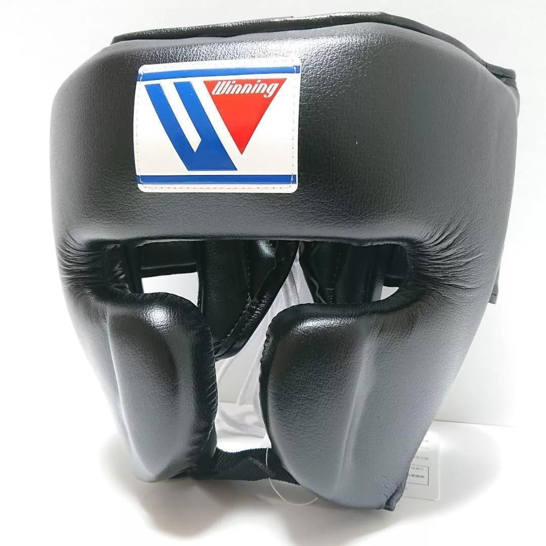 winning ウイニング ボクシング ヘッドギア M 黒 FG-2900 ➁
